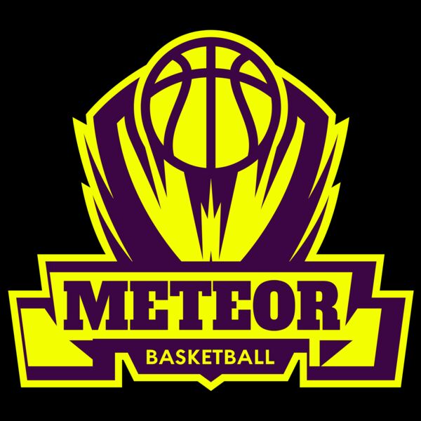 Meteor Basketball Logo Template Thumbnail