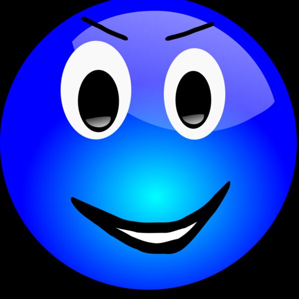 Smiley blue Thumbnail